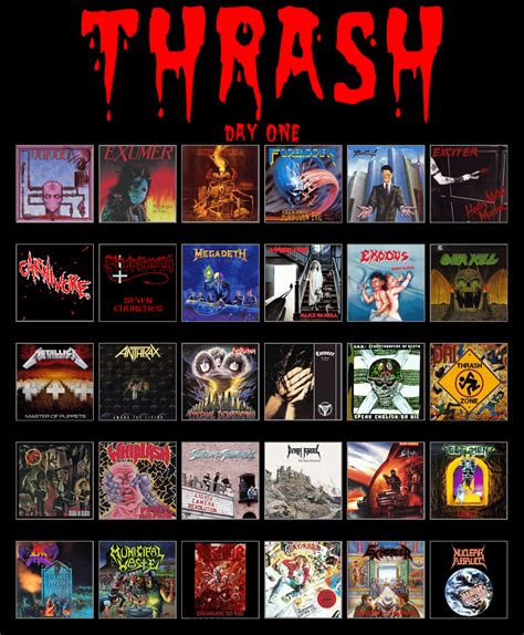 thrash metal house|thrash albums from the 90s.